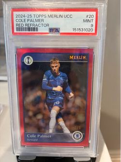 Cole Palmer PSA 9 Chelsea /5 Red