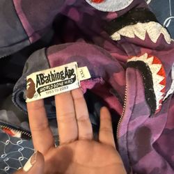 bape zip up