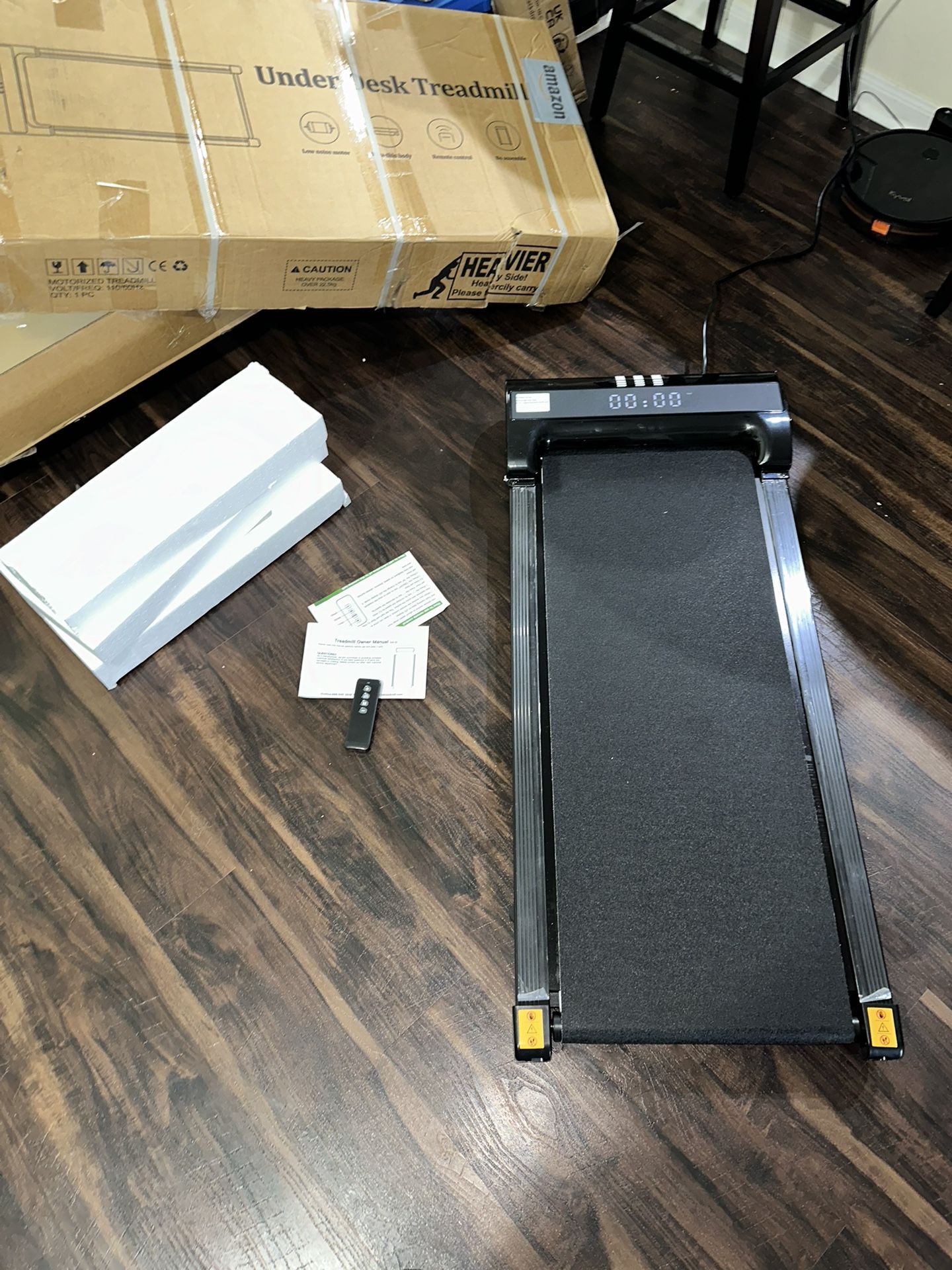 Walking Pad C2 Black - Under Desk Treadmill - Leg/Ankle Rehab