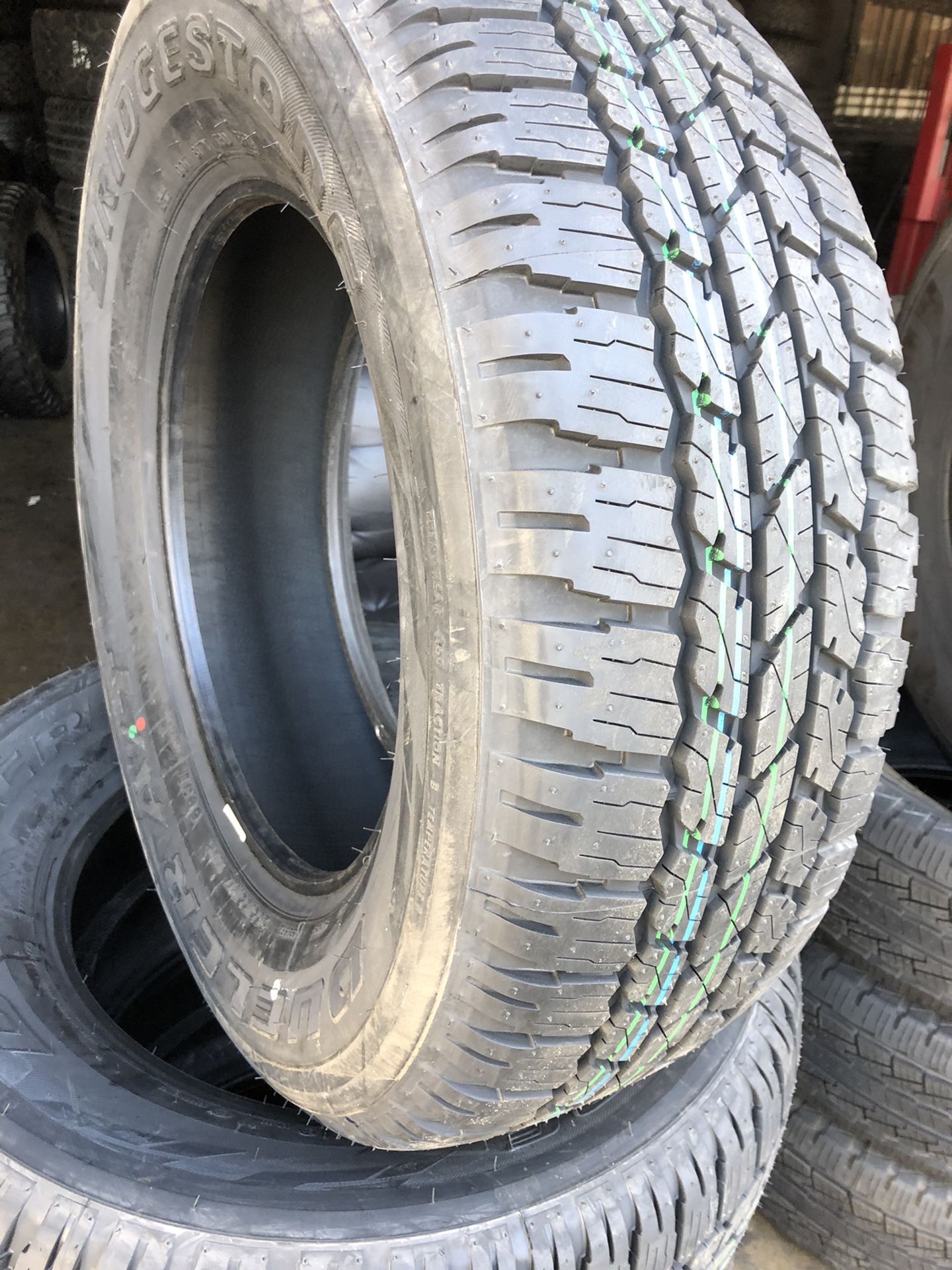 265/65/17 Bridgestone tires (4 for $400)
