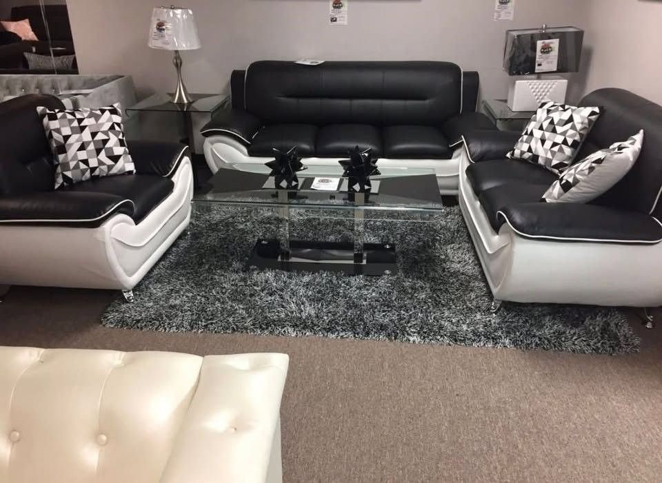 Brand new 3-piece leather living room sets(sofa,love seat,chair).available in multiple colours!$650