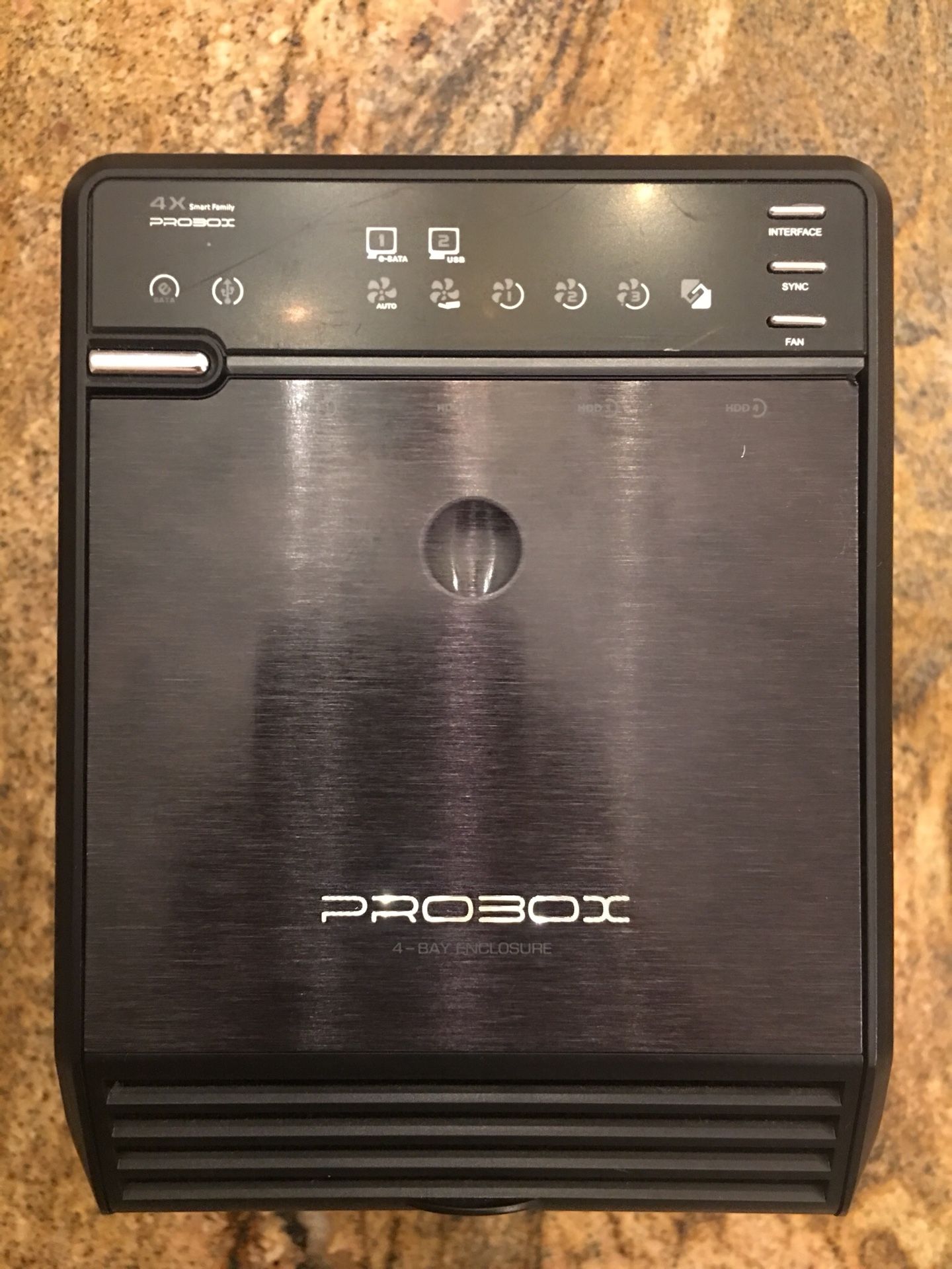 Mediasonic ProBox HF2-SU3S2 4 Bay 3.5” SATA HDD Enclosure – USB 3.0 & eSATA