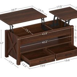 Lift Up Coffee Table,  Computer Desk Chairs, Queen Mattress, King Bed Frame (NEW IN BOX)