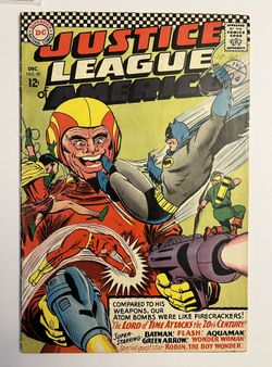 1966 Justice League Of America Comic #50