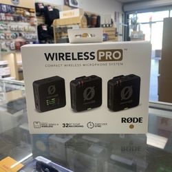 Rode Wireless Pro 2 Person Mic