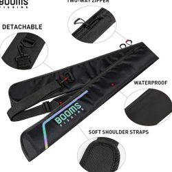 Booms Fishing Pole Case, Fishing Rod Case. New 