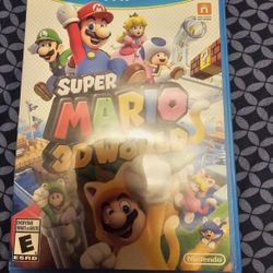 Super Mario 3d World Wii-U