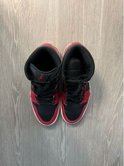 Jordan 1 Mid "Gym Red, Black, White" (2024)