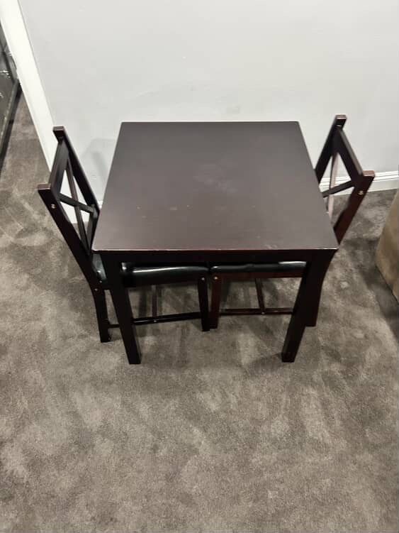 Table With 2 Chairs