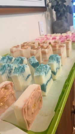 Homemade Tallow , Organic Coconut , Castor Oil Soap