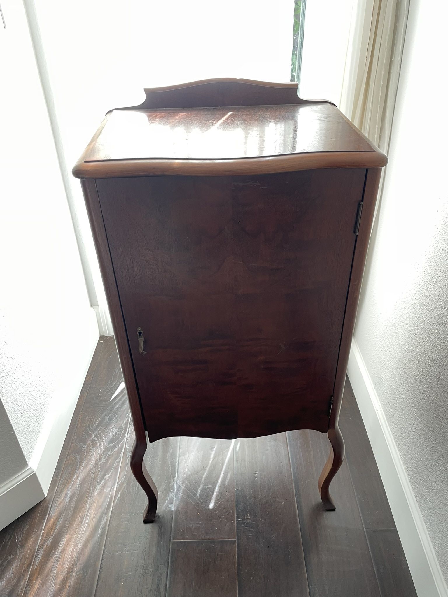 1920's Antique Sheet Music Stand/Record Cabinet