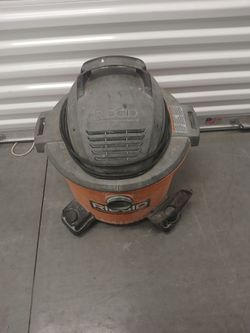 Ridgid vacuum