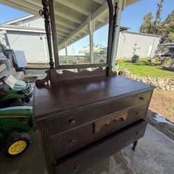 Antique Wooden Vanity