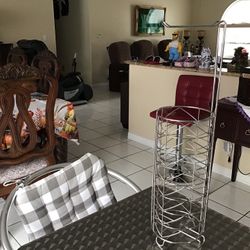 Toilet paper organizer in good condition and clean