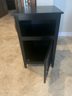 Black Table 16x16x26