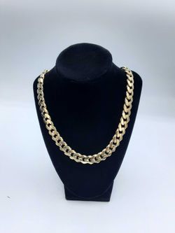 Cuban Link Chain - Yellow Gold 10k (.417) 53.8 grams 30 inch