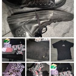 Bag Of Clothes And Shoes