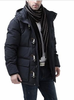 BGSD MENS HOODED PARKA SIZE L