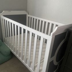 Crib Mattress Not Included