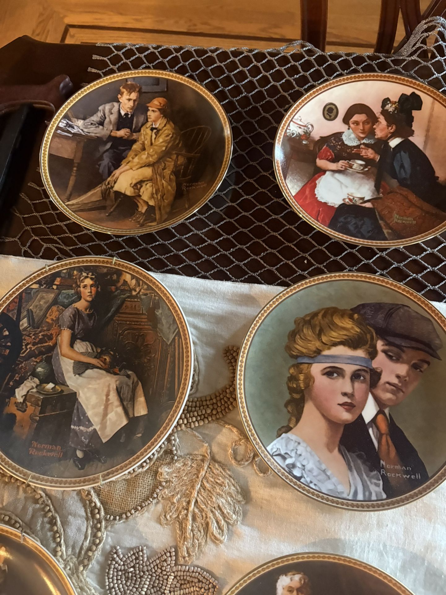 Norman Rockwell Heritage Collection And Women’s Collection By Knowles - 1980’s