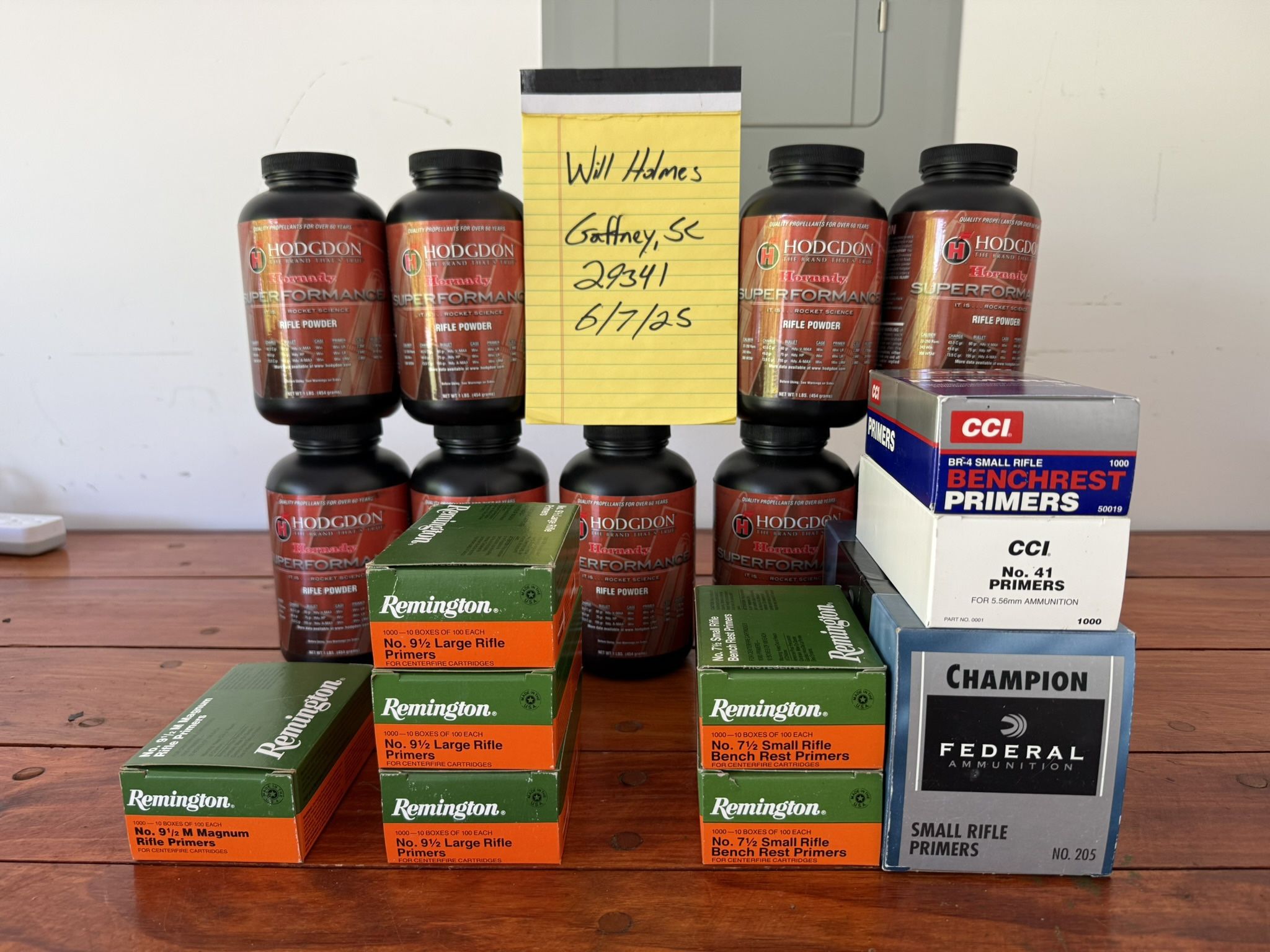 Reloading Yard Sale