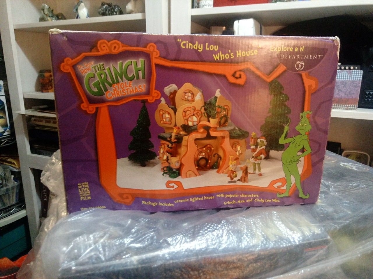 The grinch Ciny Lou who house