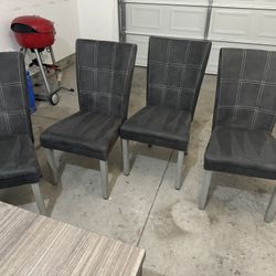 Dining Table W/ Chairs 