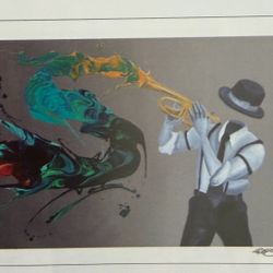 Kre8 Colorful Notes 20 3/4 X 38 1/2 Lithograph 