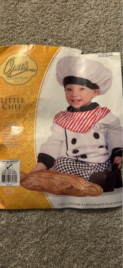 Chef Costume 1-2 years old