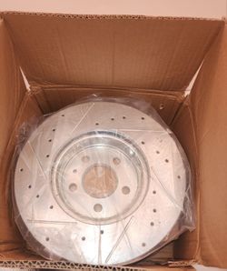 Audi A4 Quattro 2021-2025 Powerstop EBR1652XPR 2-Wheel Set Brake Discs Front