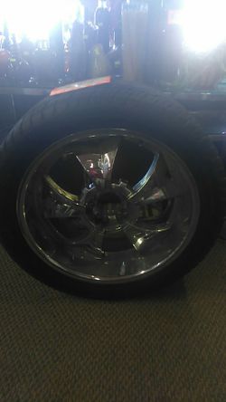 22in set of tires.