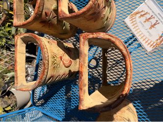 Ceramic sconces/ luminaries