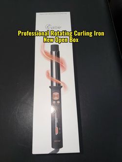 Professional Rotating Curling Iron / New Open Box