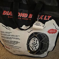 Diamond Back 2553Q Tire Chains r - Ice / Snow Chains for 15" and 16" Tires