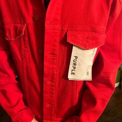 Purple Brand Oversized Jacket 