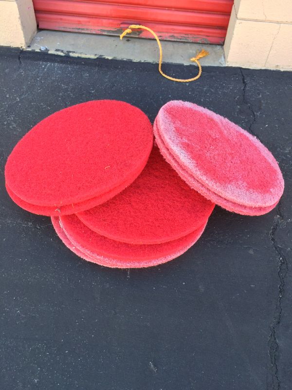 9 Floor buffer pads 20 inch for Sale in Moreno Valley, CA OfferUp