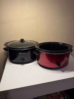 Slow Cooker Lot – 2 Hamilton Beach Crock Pots Ready to Use