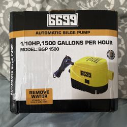 6699 Automatic Bilge Pump