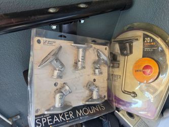 Satellite Speaker Wall Mounts + Center Channel Ceiling Mount