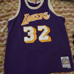 La Lakers Size Xxl Magic Johnson Jersey Mitchel And Ness 