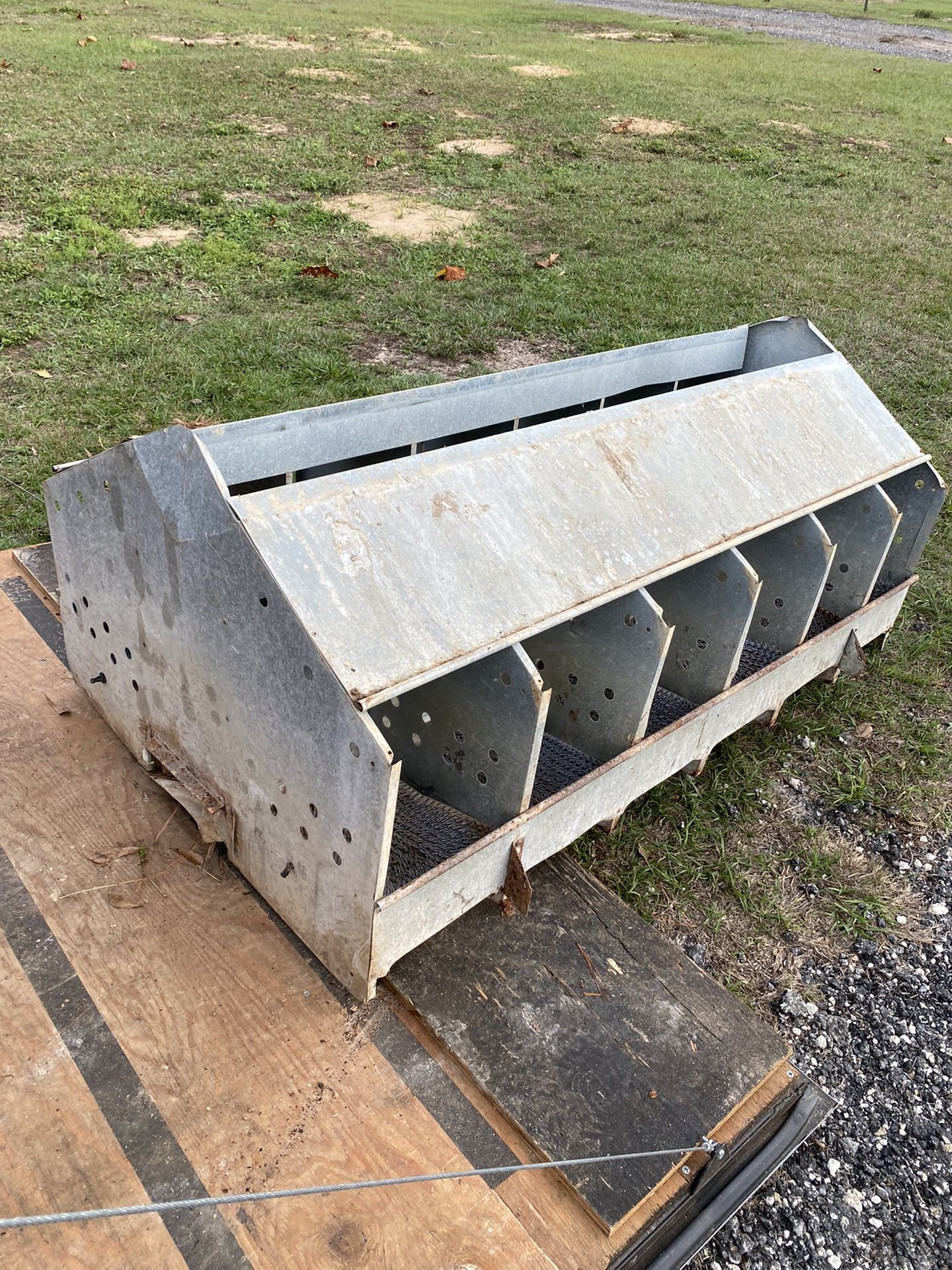 Chicken Nesting Box 12 Hole Double Side for Sale in Brooksville, FL ...