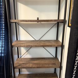Coasters Rustic Bookcase. 