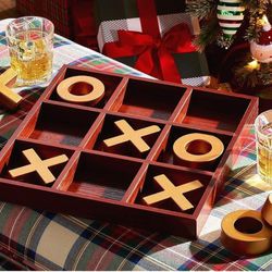 ***WOW ONLY $20*** HIGH-END Mercantile TIC-TAC-TOE SET 