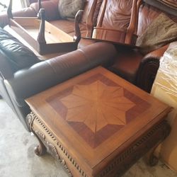 Leather Sofa 