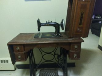 New home antique sewing machine