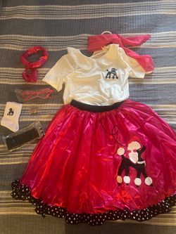 50’s Vintage Poodle Skirt Costume