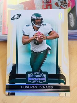2006 Donruss Gridiron Gear Silver Holofoil O's Card #78 Donovan McNabb Short Print Card 44/250