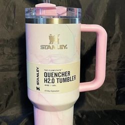 Stanley 40 oz Stainless Steel H2.0 Flowstate Quencher Tumbler - Watercolor  Tulle