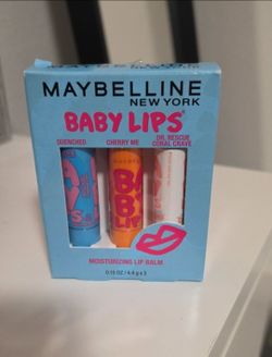 Maybelline Baby Lips Lip Balm 3-Pack
