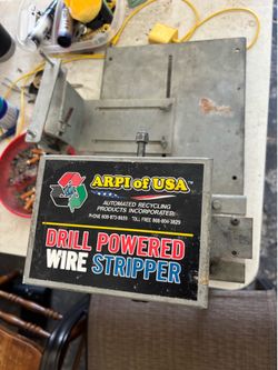 Wire stripper machine drill  make offer